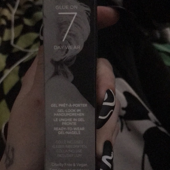 🆕💅🏻💋Kiss Nails X Marilyn Manroe LIMITED EDITION SET!M Length!❤️🖤💋💅🏻 - Picture 10 of 11